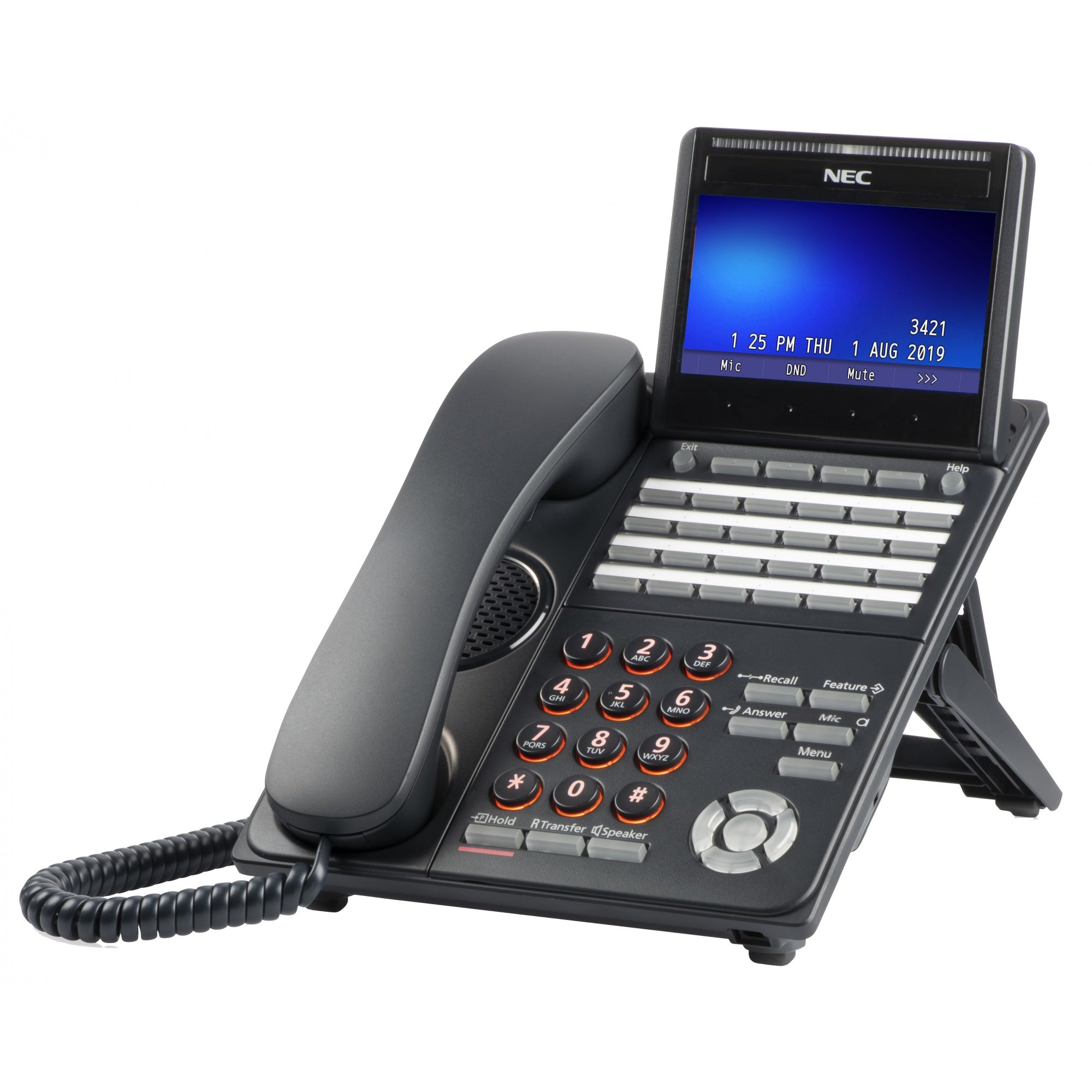 NEC SV9100 IP system telephone ITK-24CG-1P(BK)TEL,