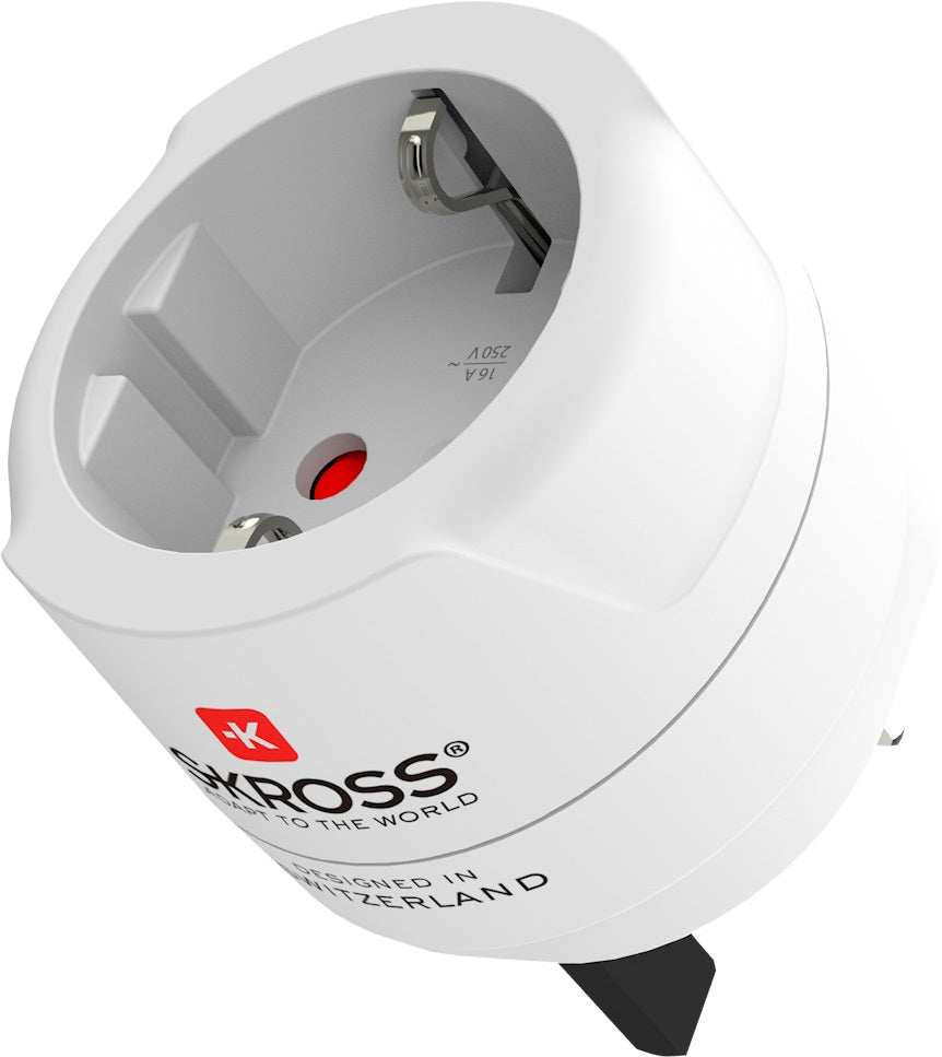 SKROSS country plug Europe to UK