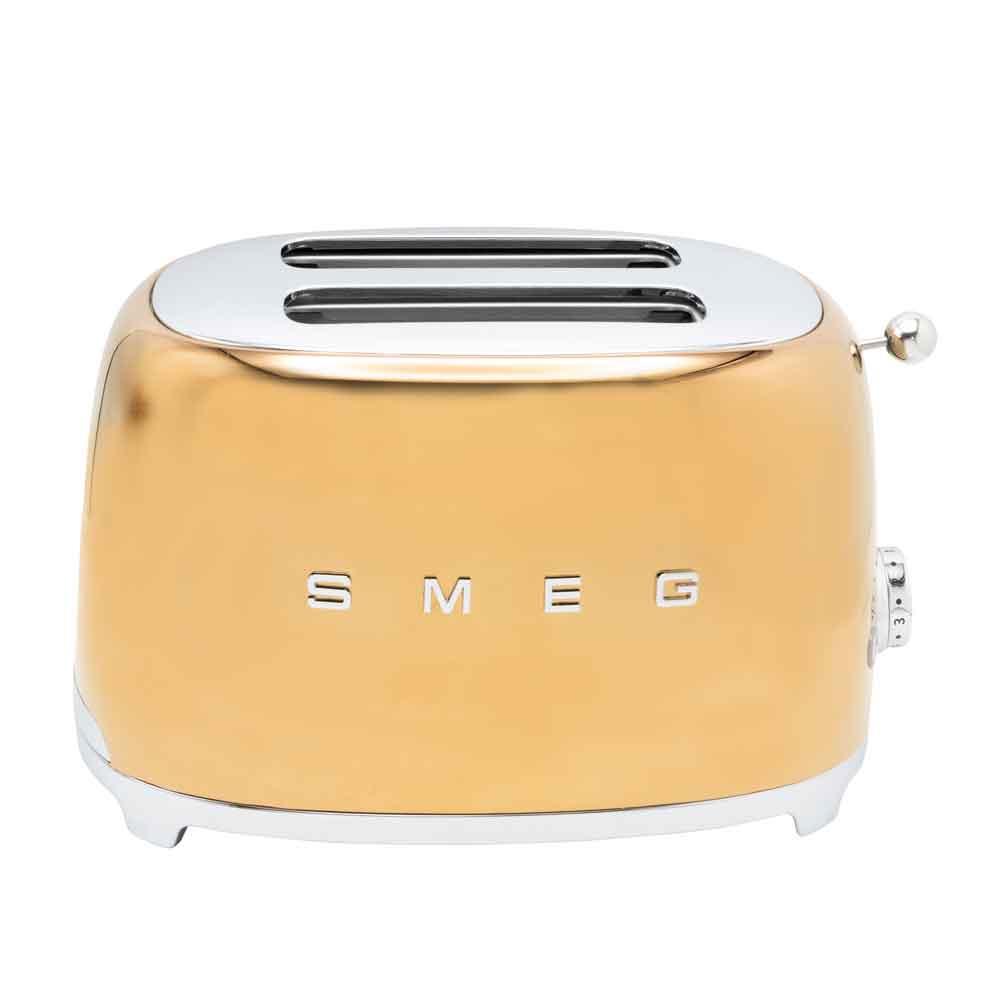 Smeg TSF01RGEU Toaster copper