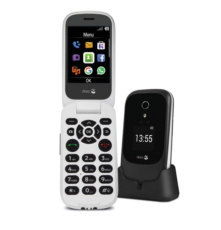 Doro 6060, senior mobile phone black