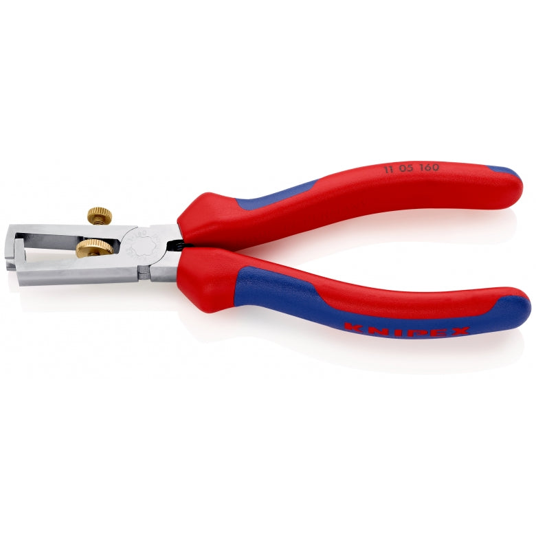 KNIPEX stripping pliers with opening spring, universal