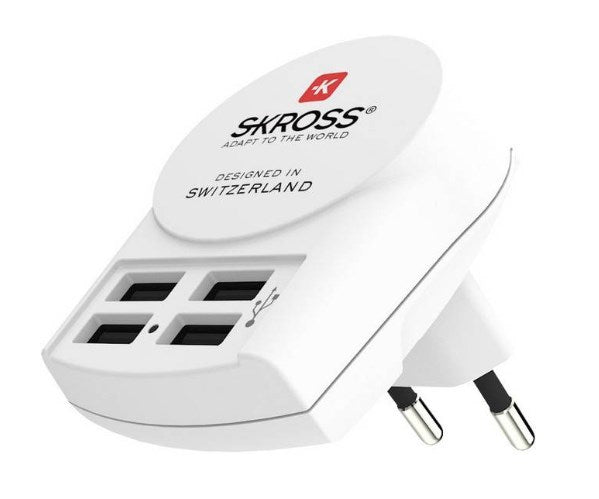 SKROSS Wall USB Charger 4x Type A