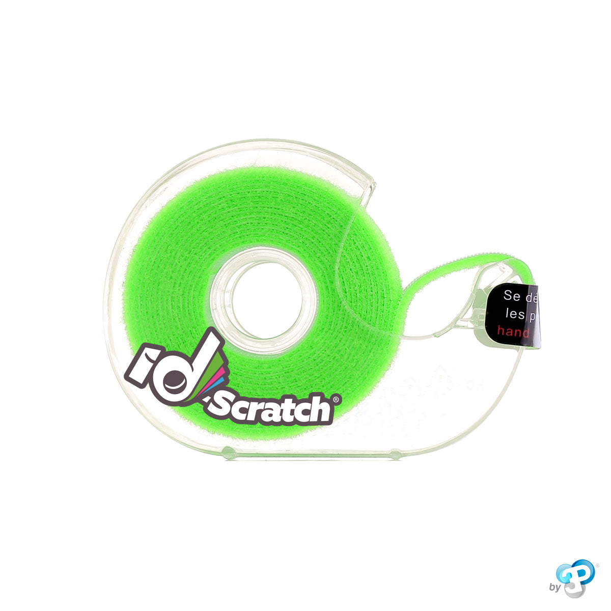 Patchsee ID-SCRATCH, scratch tape, dispenser box, 2.0 m, fluo green