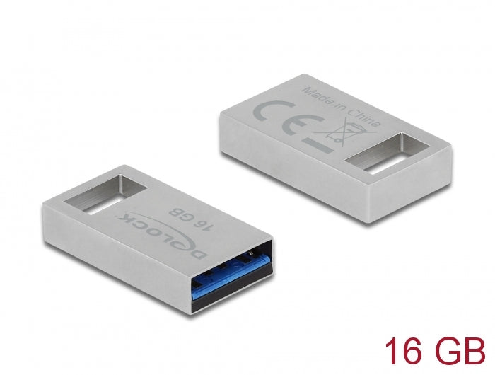 Delock USB 3.2 Gen 1 memory stick 16 GB - metal housing
