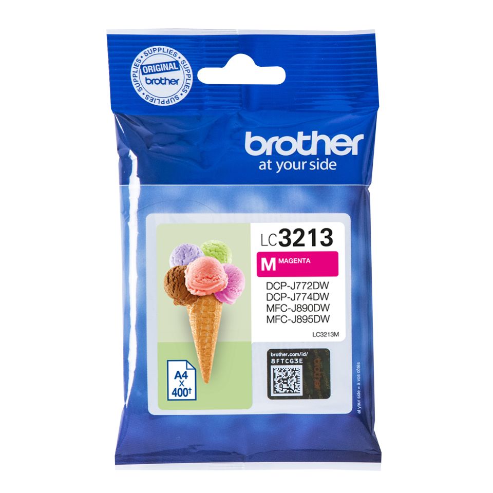 Brother ink cartridge LC-3213M magenta (400 pages)