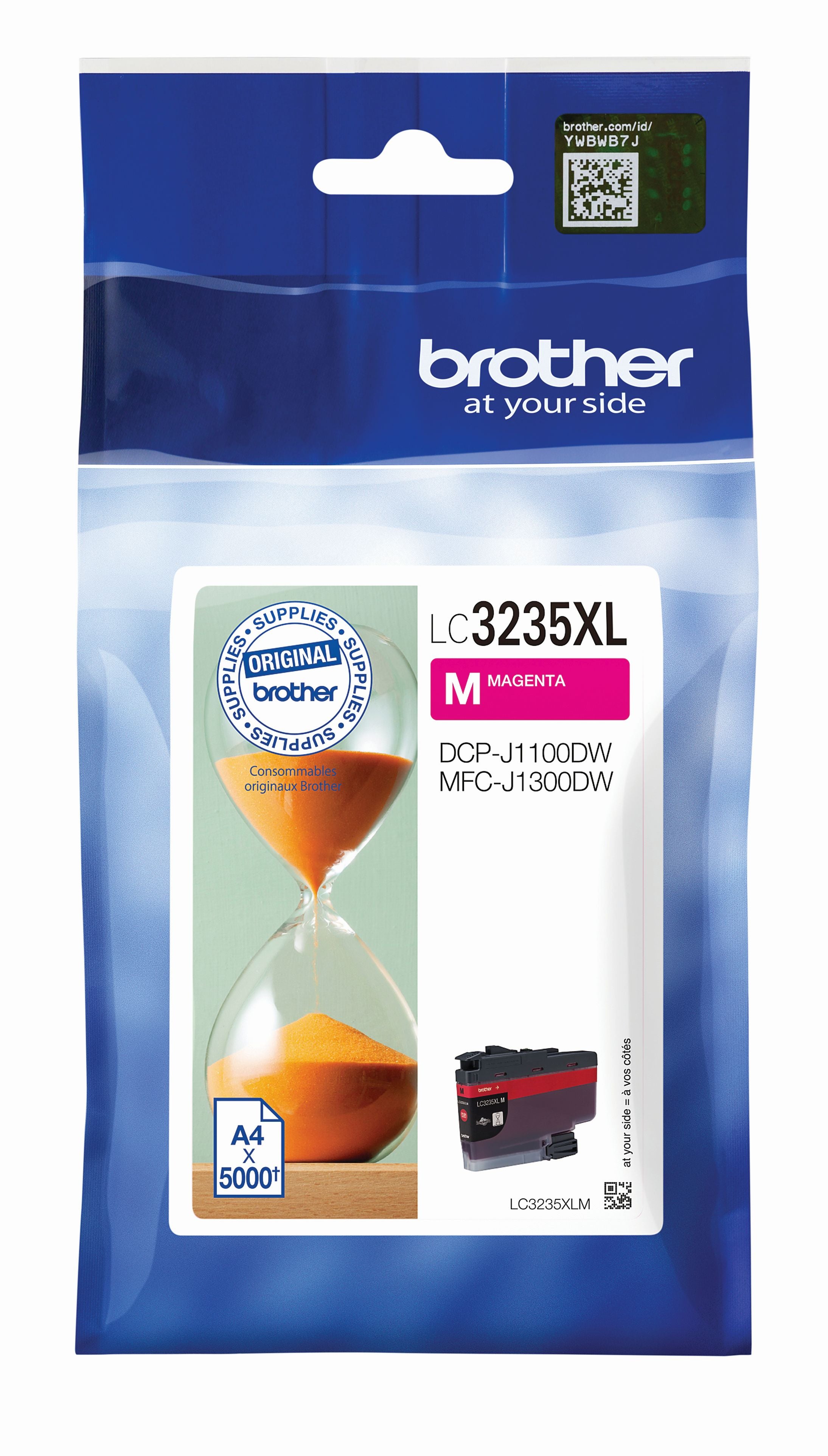 Brother ink cartridge LC-3235XLM magenta (5000 pages)