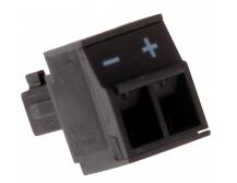 AXIS connector A, 2-pin, 3.81mm, straight, 10 pcs.