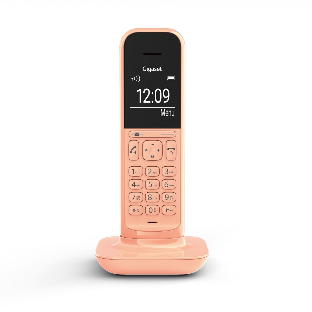 Gigaset CL390 Cordless Phone - Cantaloupe