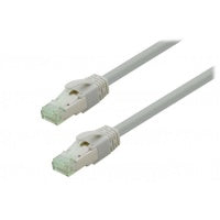 Patch cable S/FTP Cat 7 High Quality GHMT (ISO/IEC) gray 30.0m
