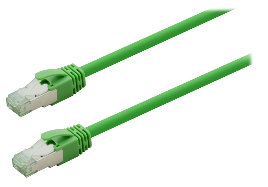 Patchkabel S/FTP Cat 7 High Quality GHMT (ISO/IEC) grün 2,0m