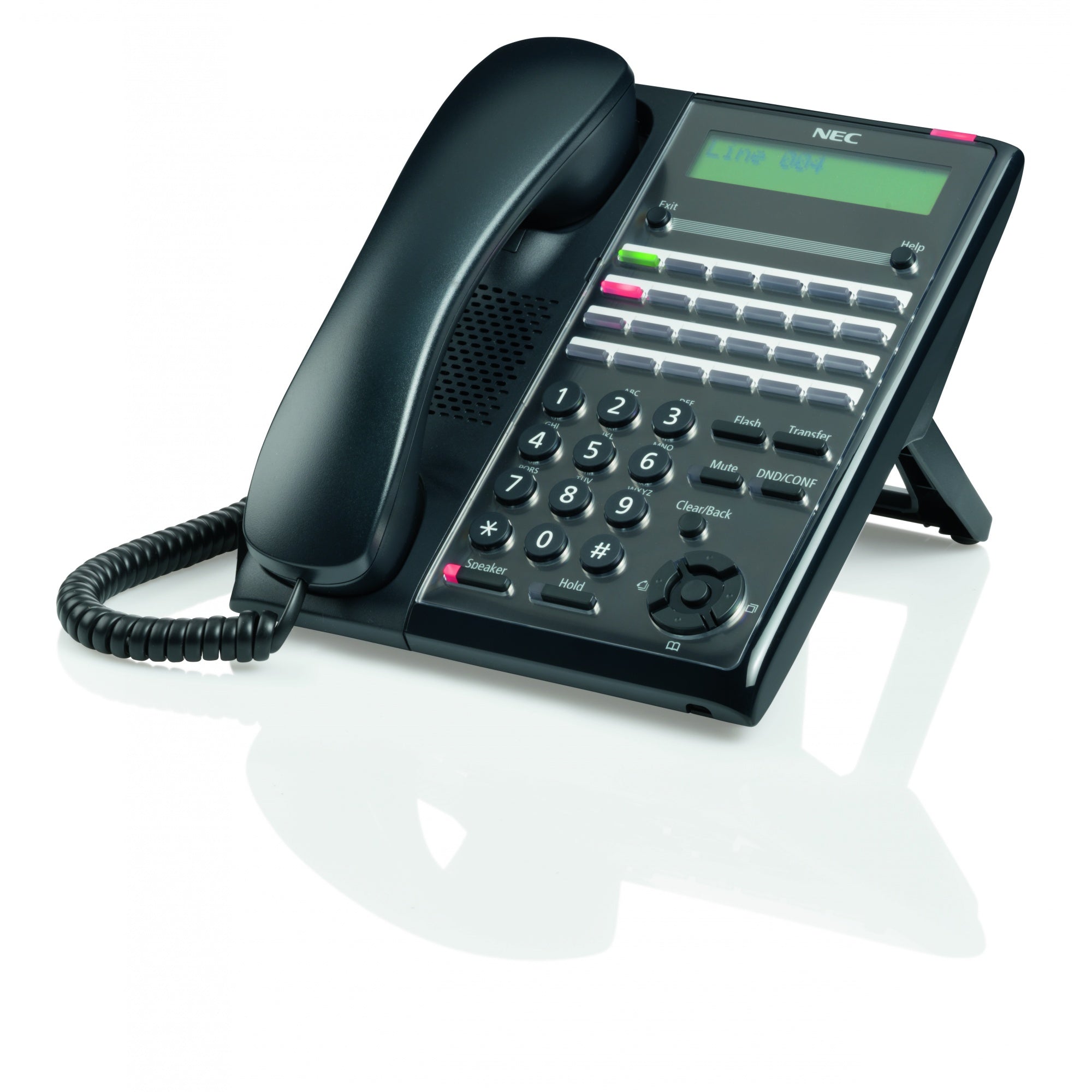 NEC SL2100 system telephone IP7WW-24TXH-A1 TEL(BK) 4-wire