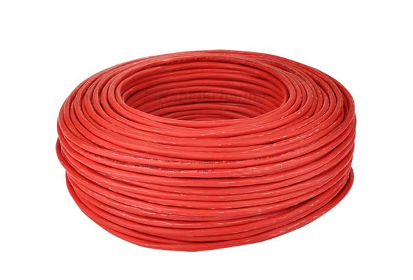 Draka patch cable UC900 SS27, Cat 7, S/FTP, PiMF, red, 500m drum