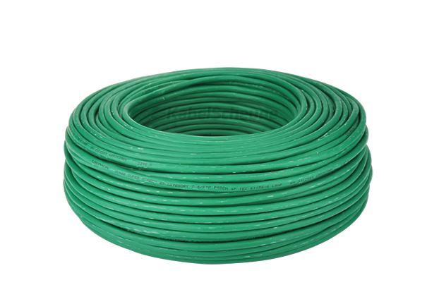 Draka patch cable UC900 SS27, Cat 7, S/FTP, PiMF, green, 100m ring