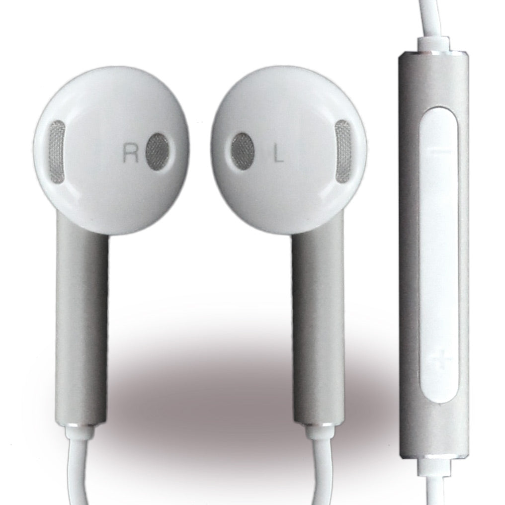 Huawei - Stereo Earphone - 3.5mm Jack - AM116 White BULK