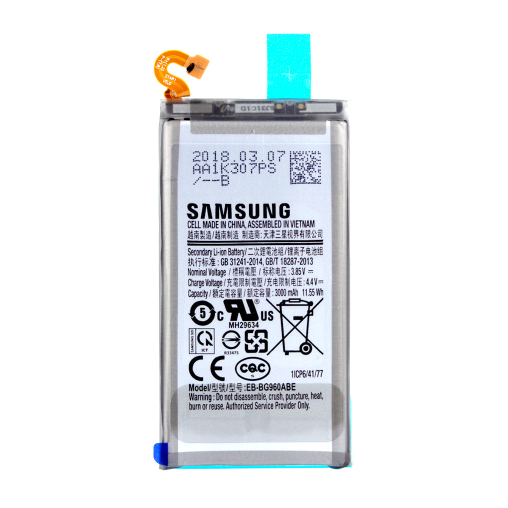 Samsung Lithium-Ion Battery - G960F Samsung Galaxy S9 - 3000mAh BULK