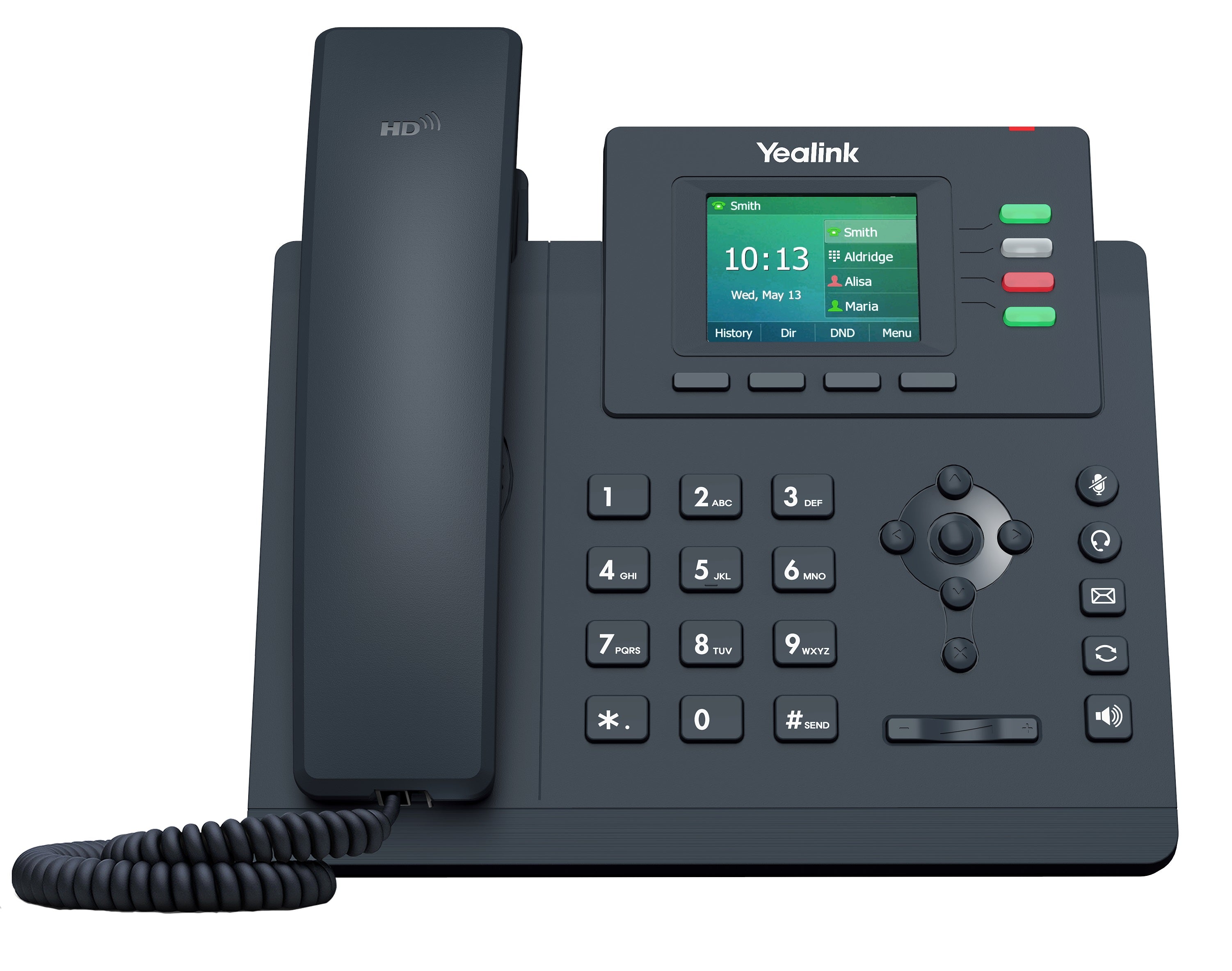 Yealink SIP-T33G SIP IP phone for PoE with Gigabit