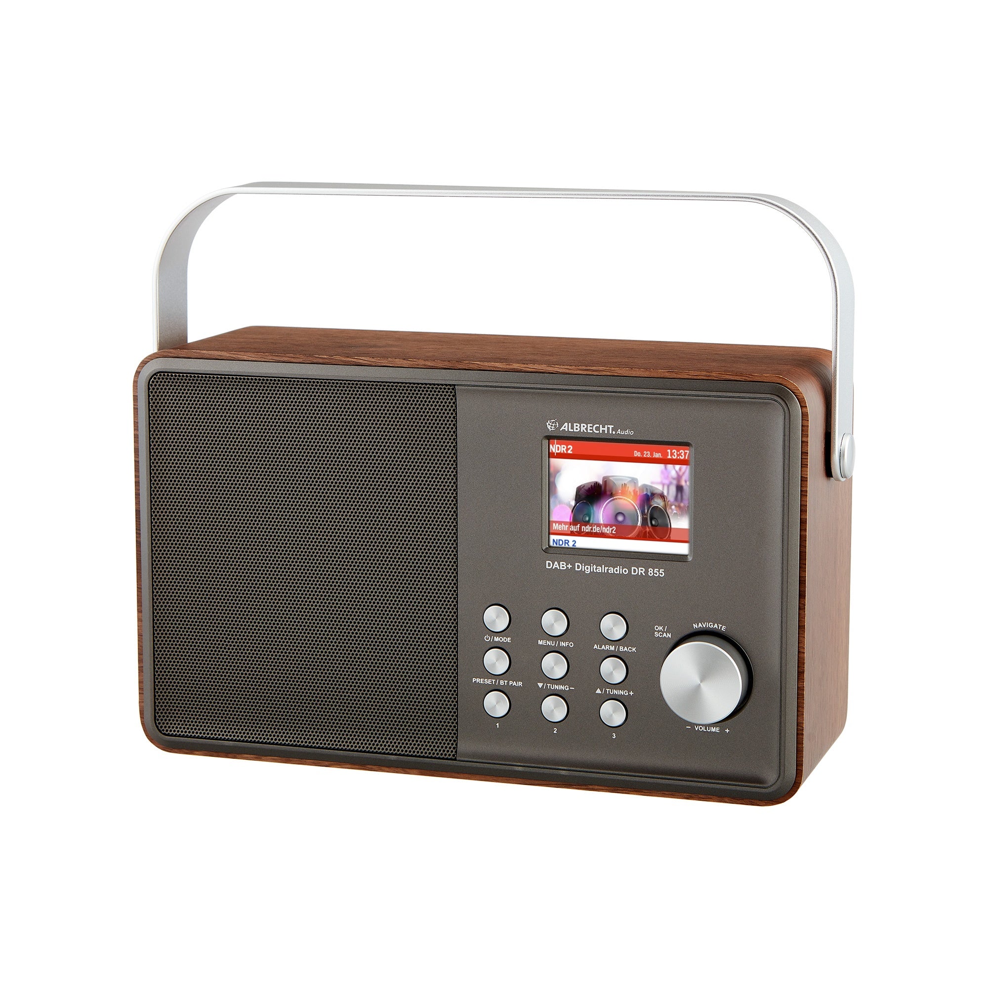 Albrecht DR 855 digital radio, DAB+/FM