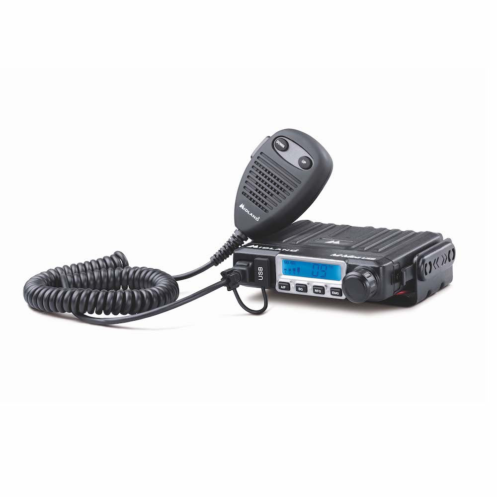 Midland CB GO USB, M-Mini + antenna LC29