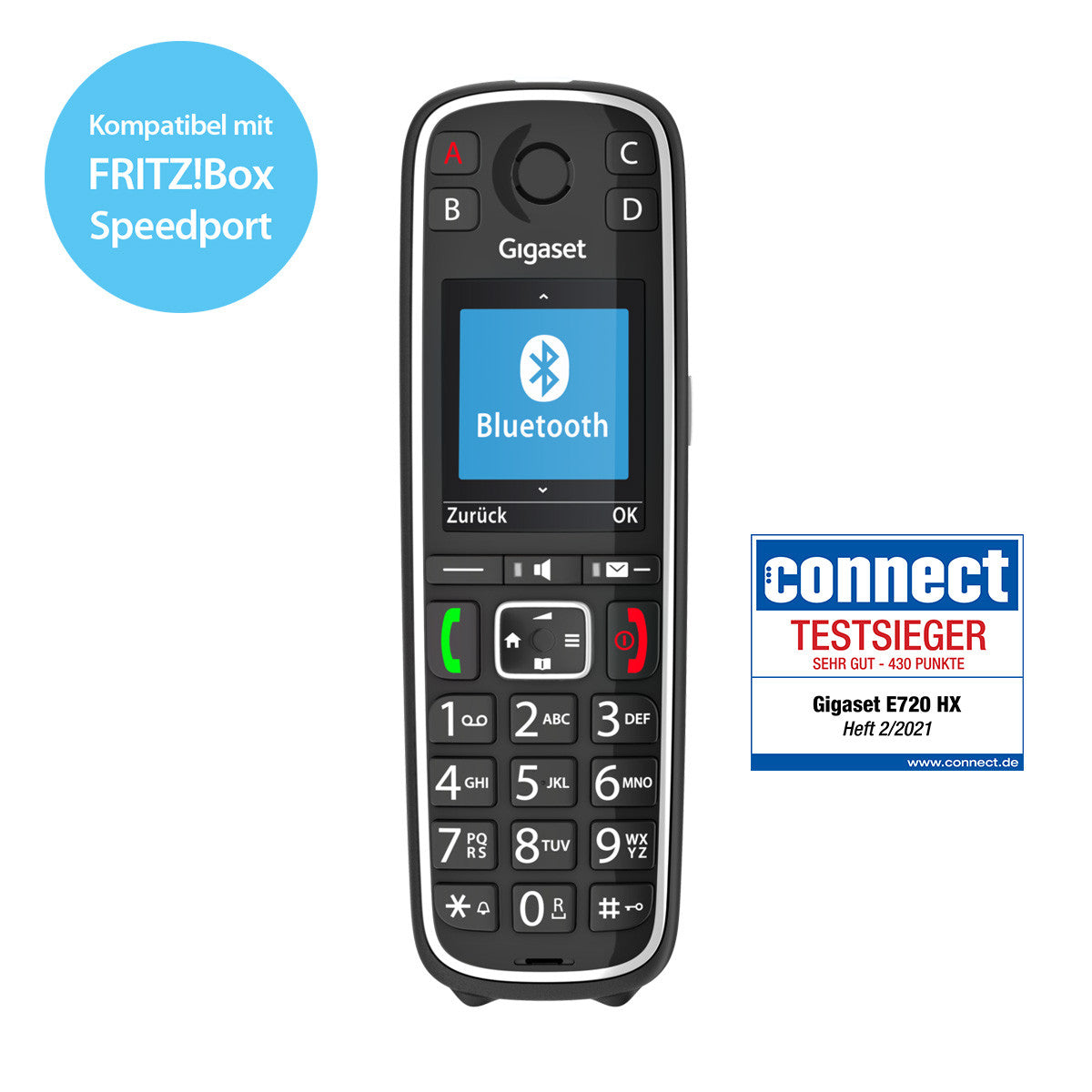 Gigaset E720HX black