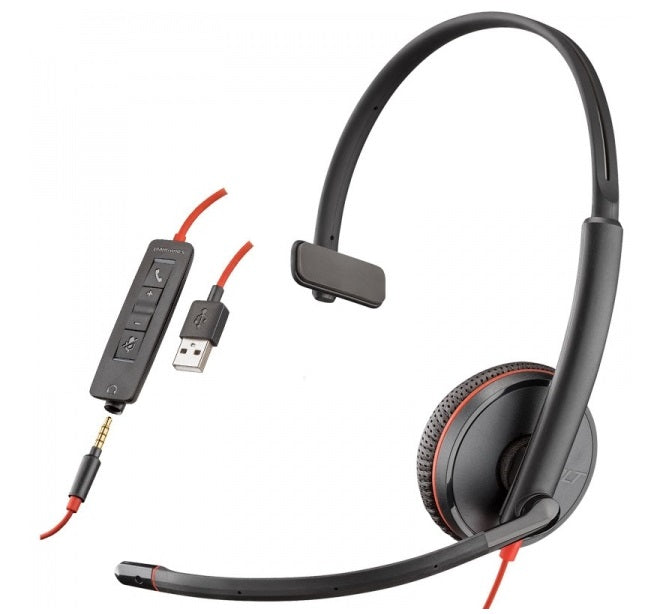 Poly Blackwire C3215 USB-A Mono