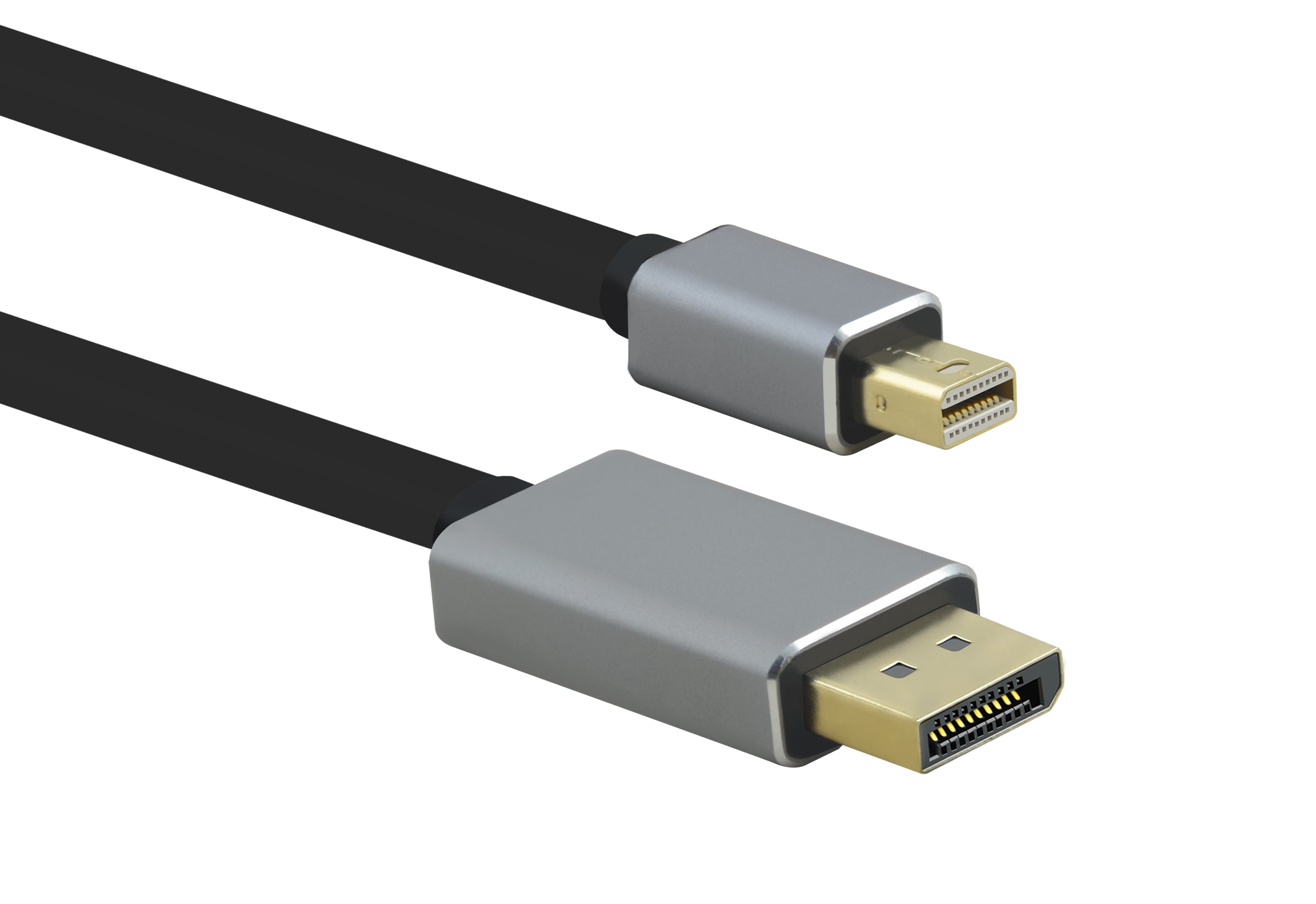 Helos connection cable, mini DisplayPort St./DP St., PREMIUM 8K, 3.0m, black