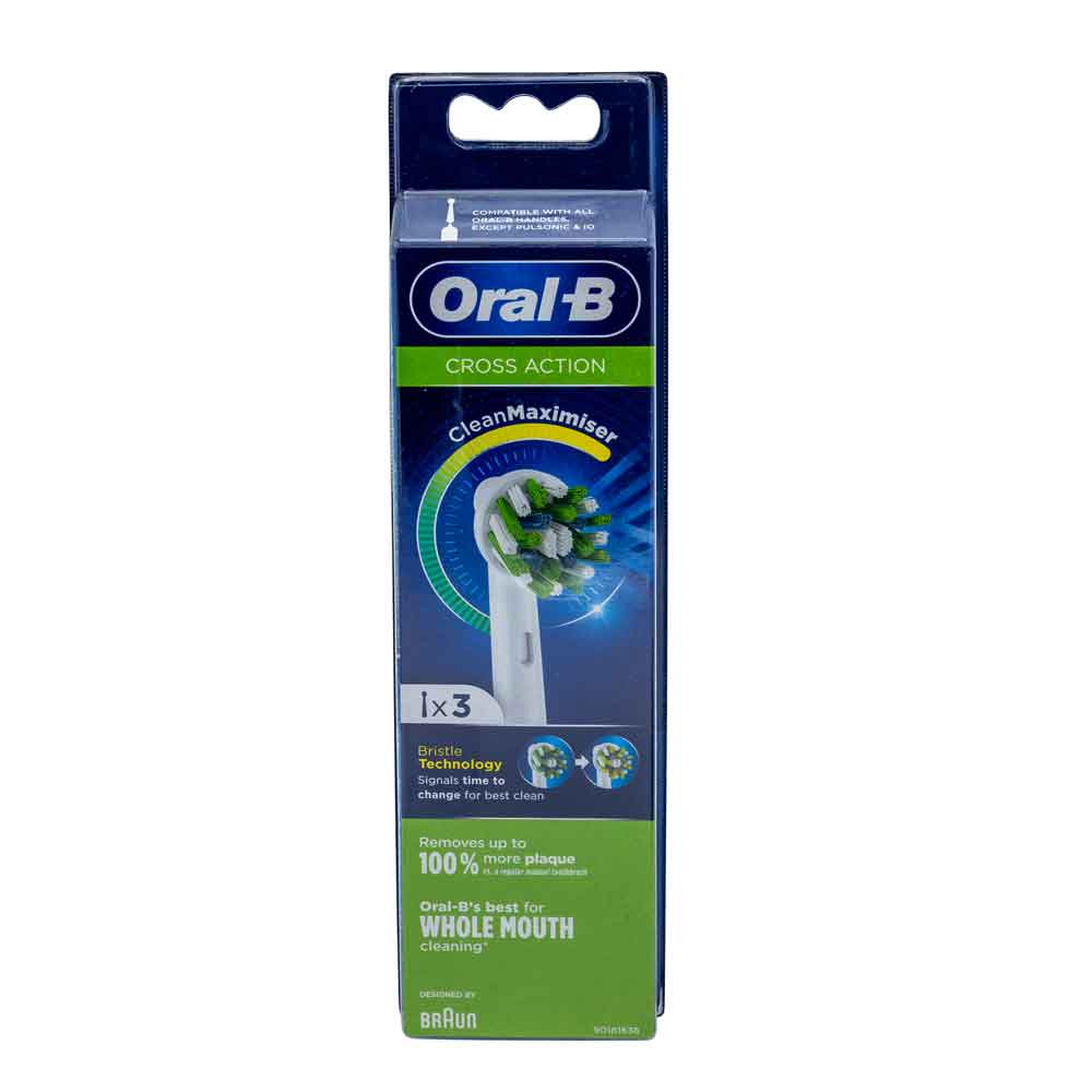 Braun Oral-B Cross Action EB50RB-3 CleanMaximizer