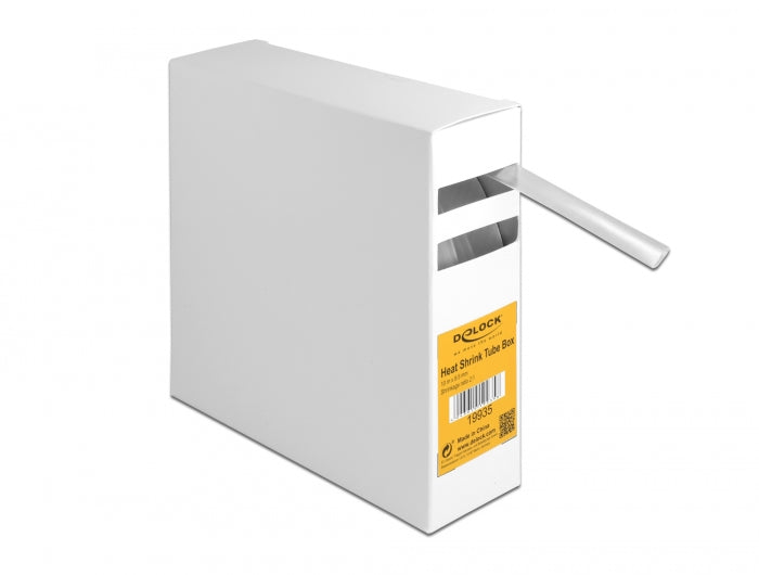 Delock shrink tubing box 10 mx 9.5 mm transparent