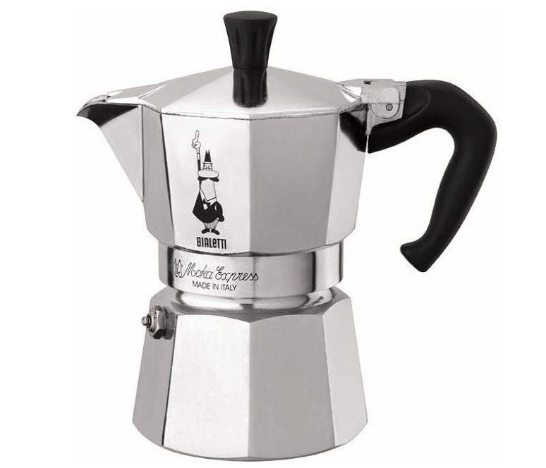 Bialetti Moka Express, espresso maker for 3 cups