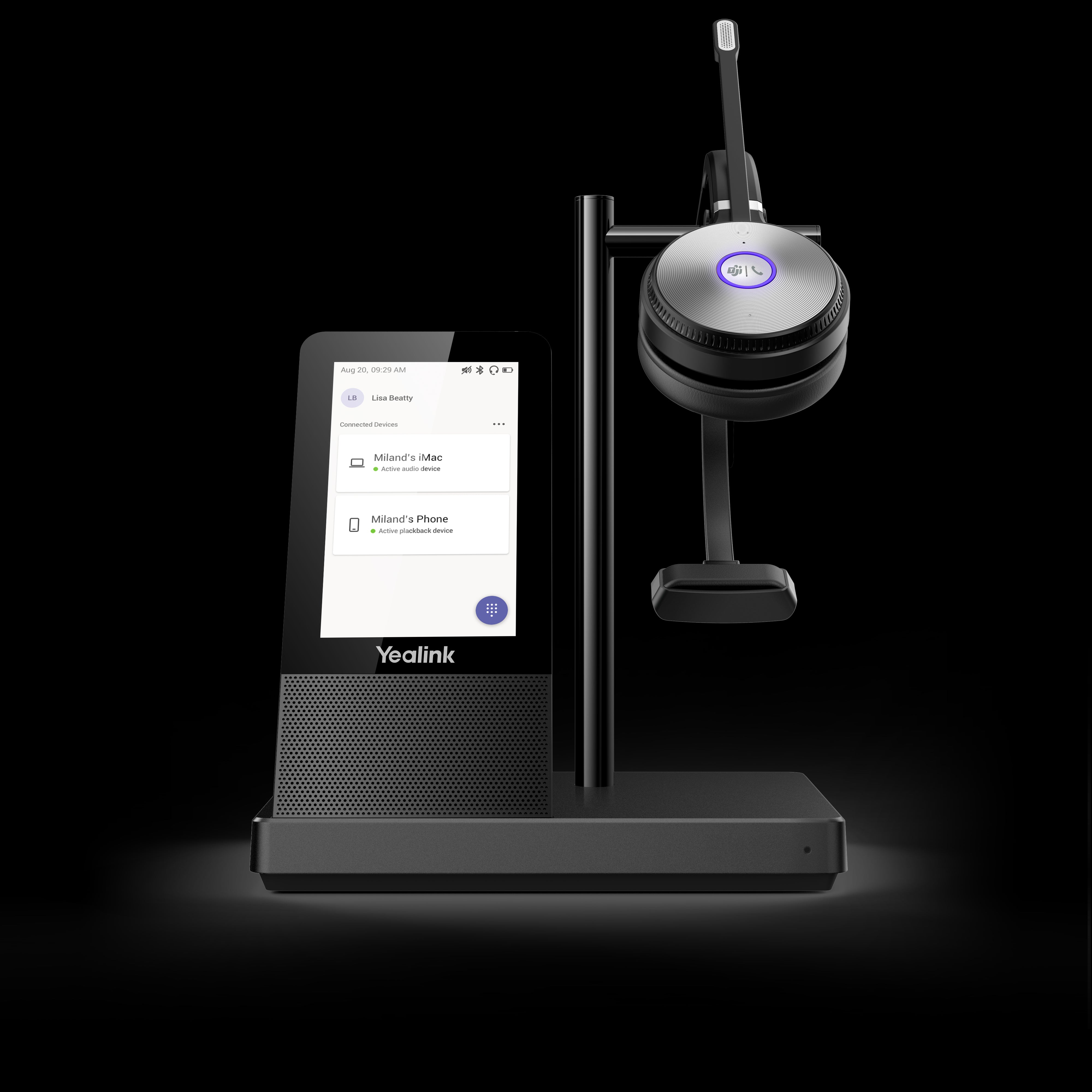Yealink WH66 Mono Teams DECT Headset