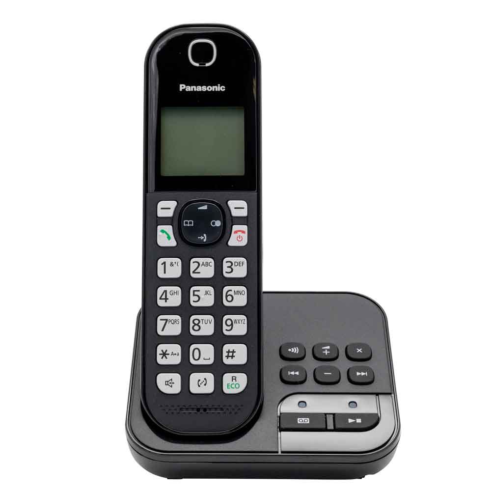 Panasonic cordless phone with answering machine KX-TGC460 - black