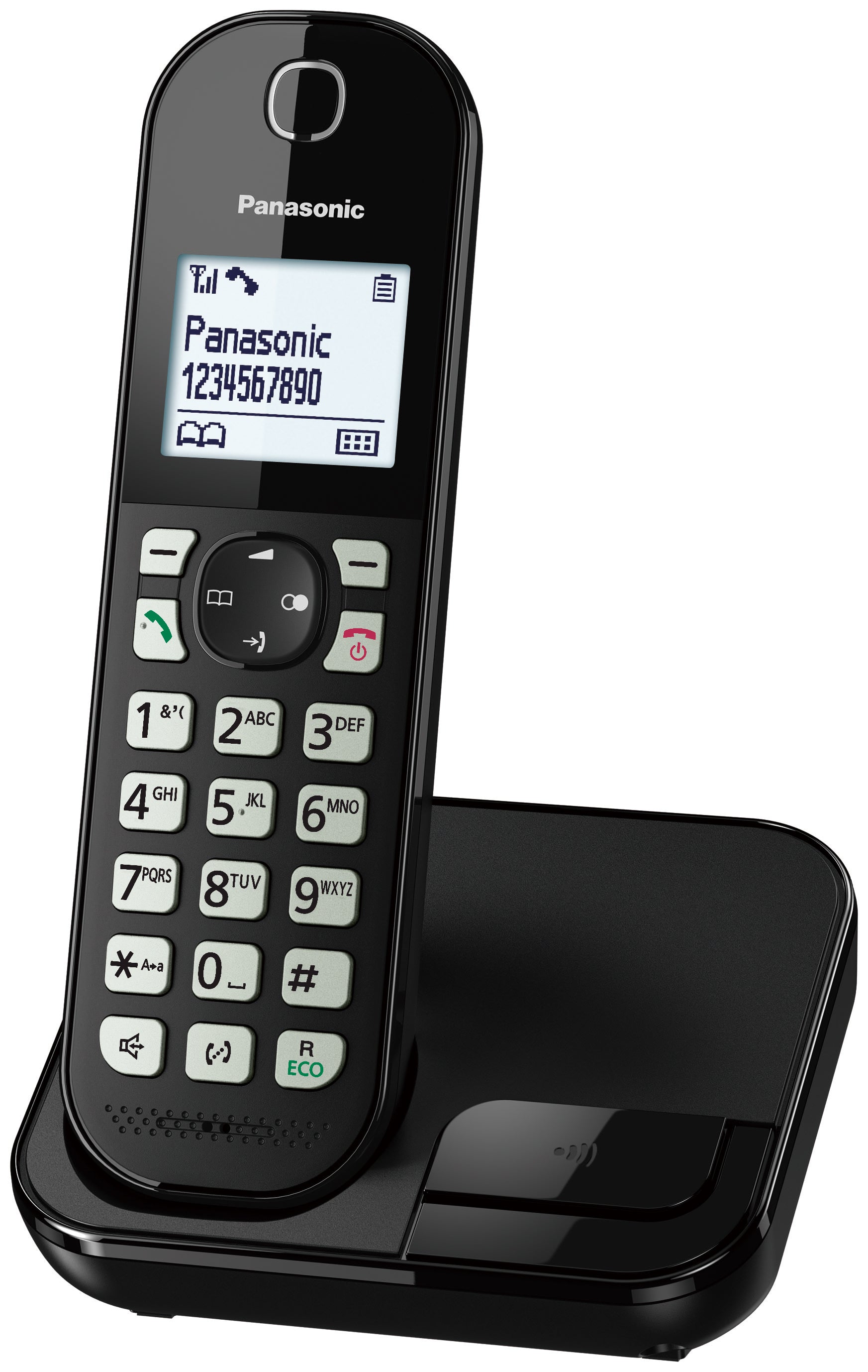 Panasonic cordless phone KX-TGC450 - black