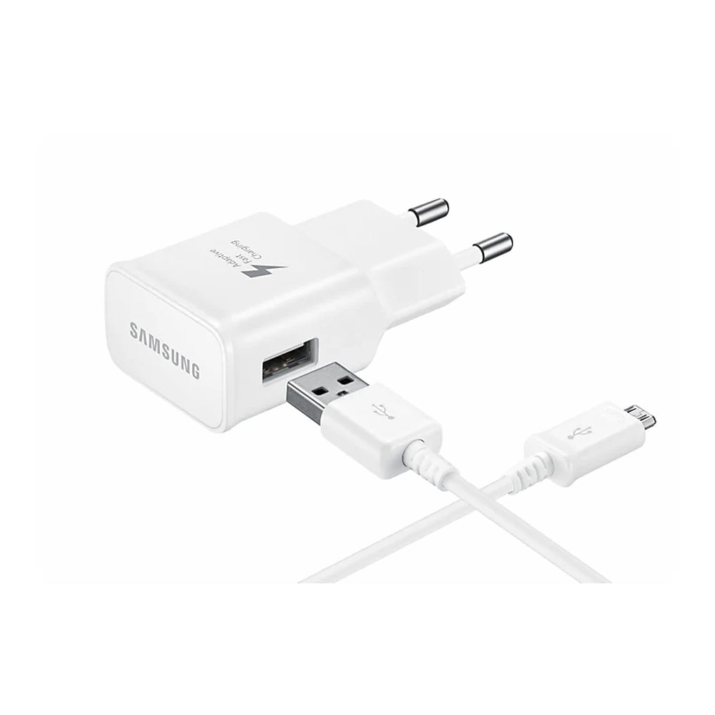 Samsung - EP-TA200 + Type C Cable EP-DG970 - USB Charger- 2A - White BULK