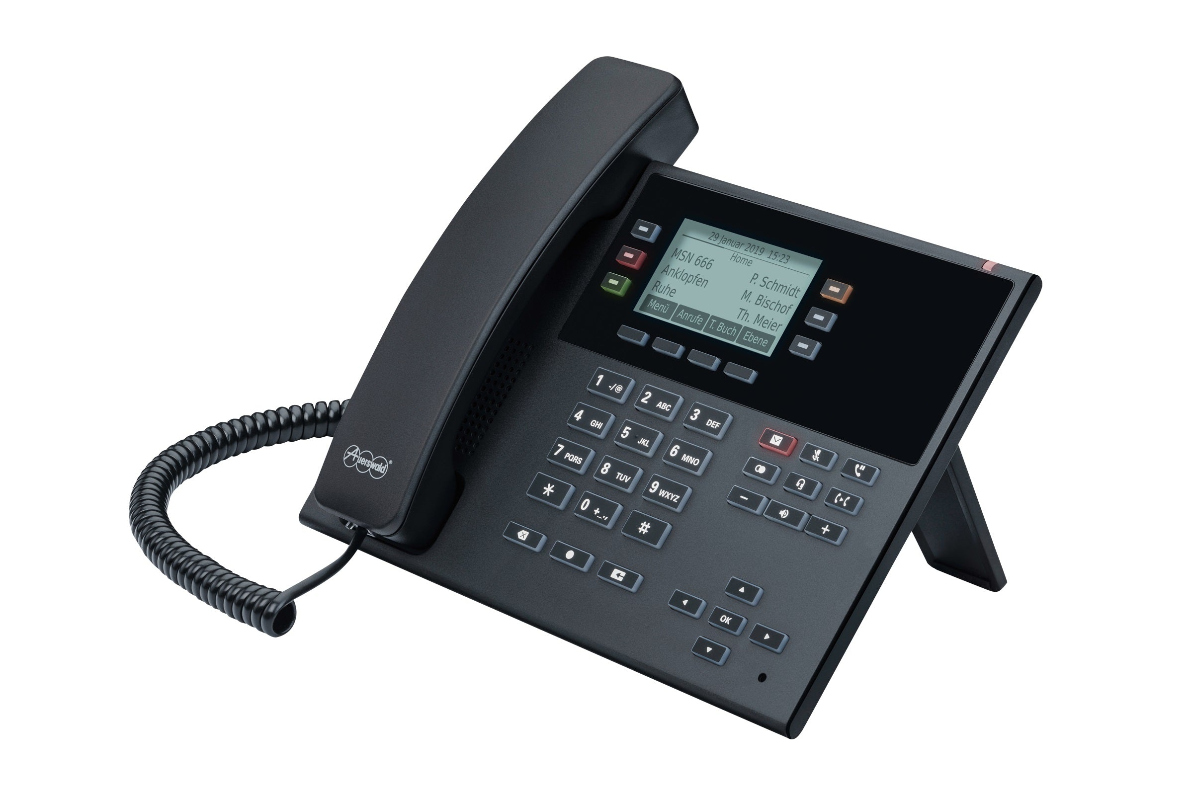 Auerswald COMfortel D-110 SIP telephone, without expansion option
