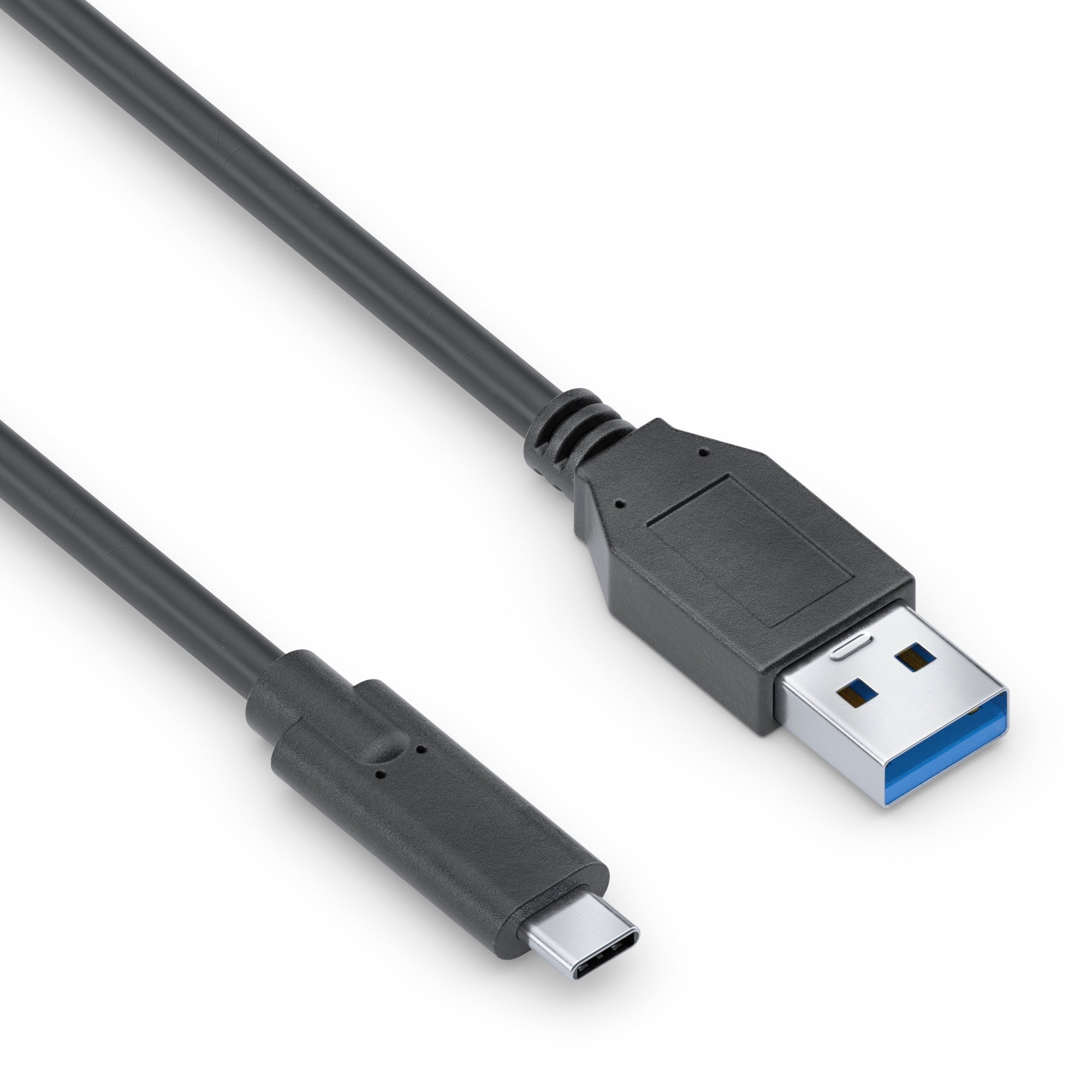 PureLink USB-C auf USB-A Kabel - 3.1 Gen 2, 3A, 10G - iSerie - schwarz - 0,50m