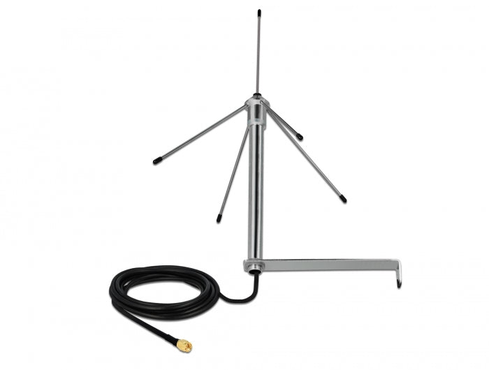 Delock 433 MHz Antenne SMA Stecker 3 dBi omnidirektional starr
