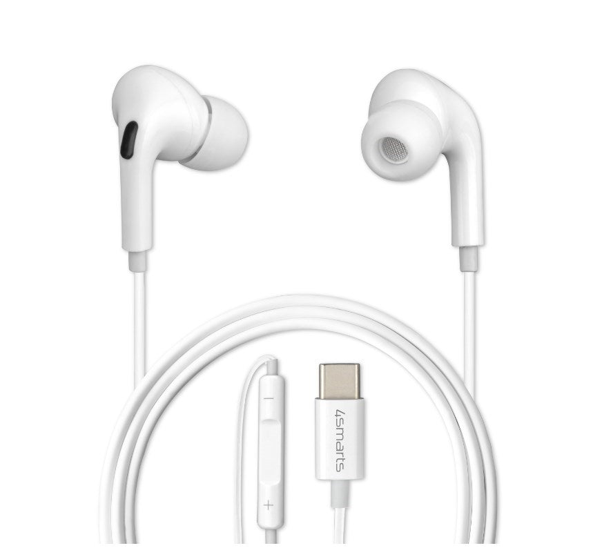 4smarts Active Headphones Melody Digital Basic USB-C with D/A Converter white