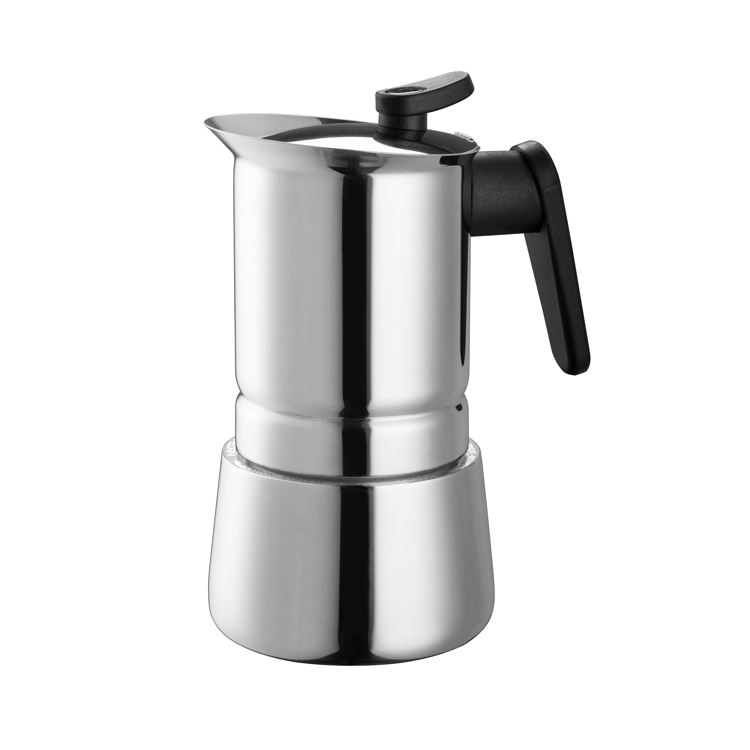 Pedrini - Steelmoka - Espressokocher aus Edelstahl 6 Tassen
