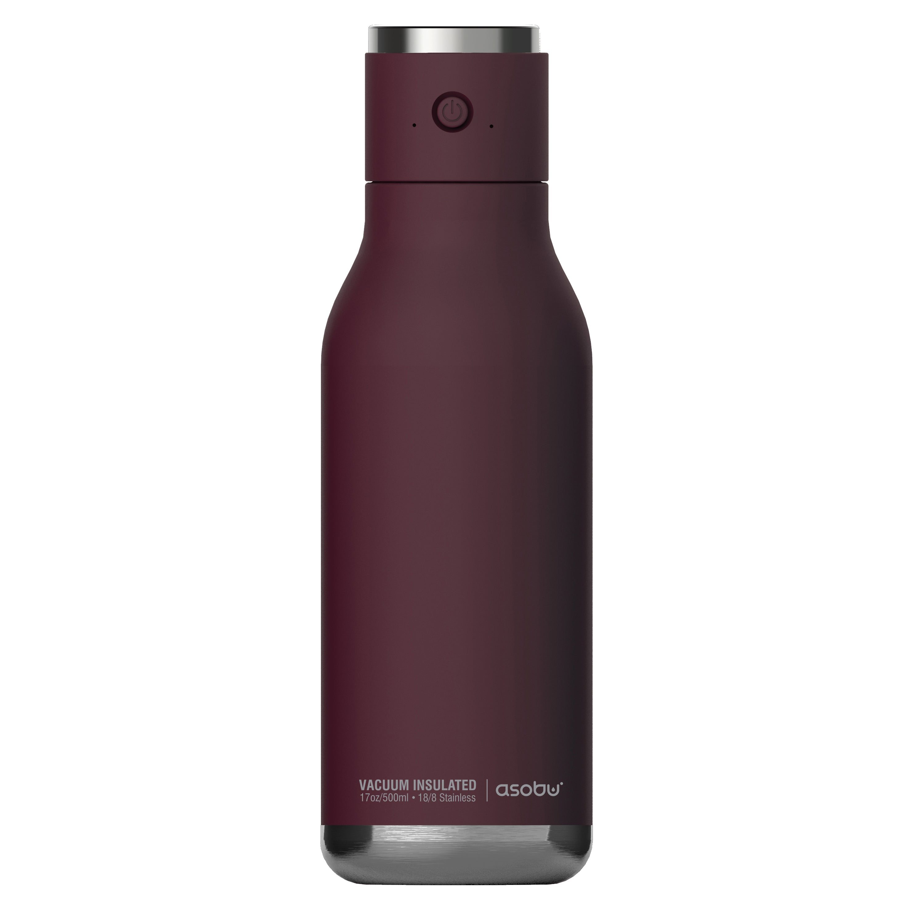 Asobu - Wireless Beat - insulated stainless steel bottle with BT speaker red