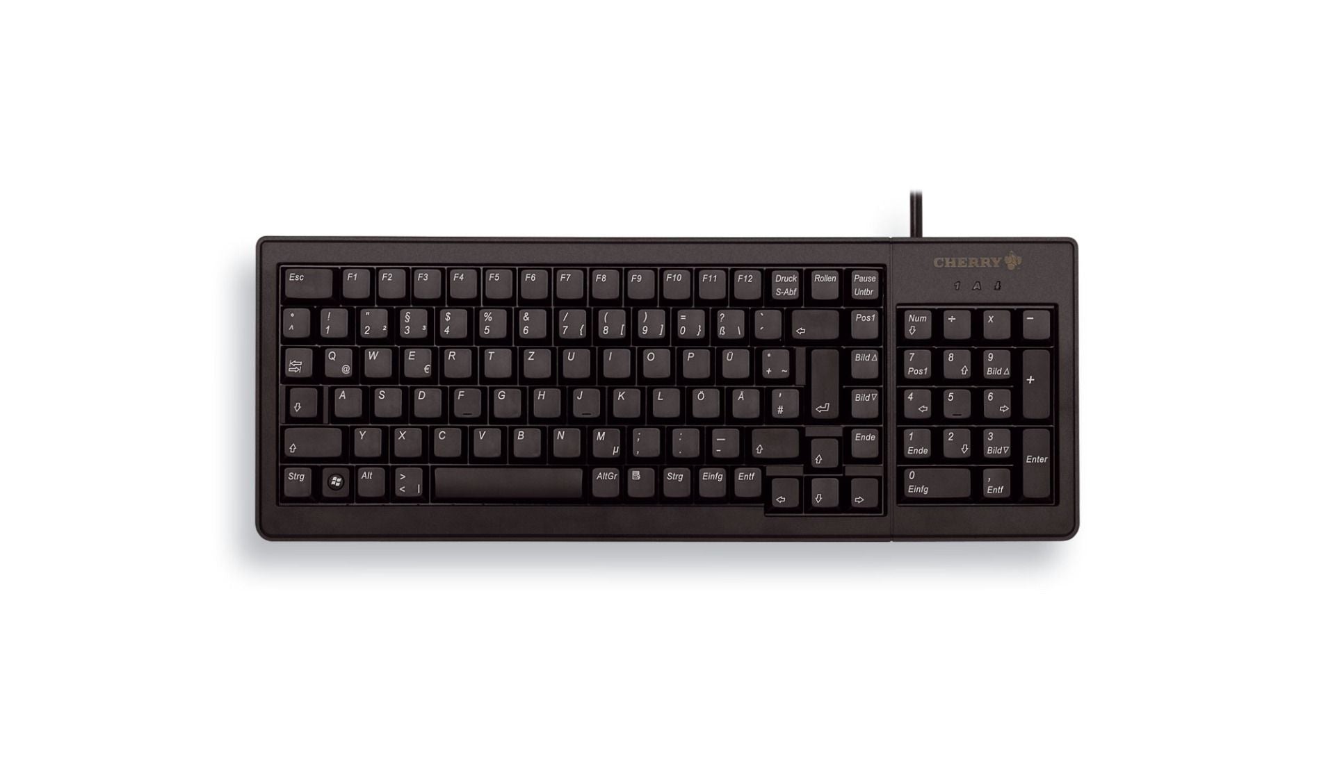 CHERRY G84-5200 COMPACT USB keyboard black