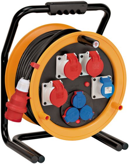 Brennenstuhl cable drum Brobusta 380 CEE4 IP44, yellow, 40m