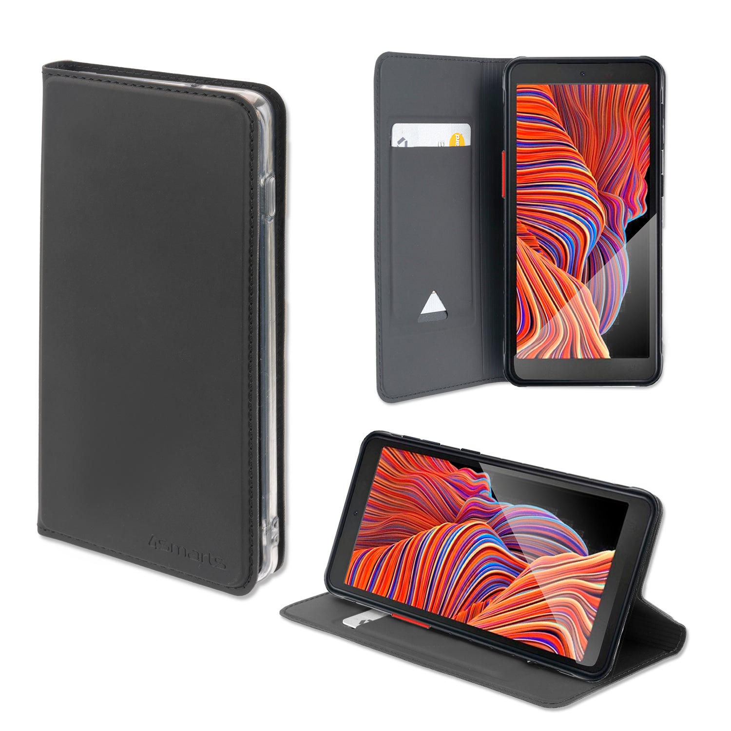 4smarts Flip Case Urban Lite for Samsung Galaxy Xcover 5 black
