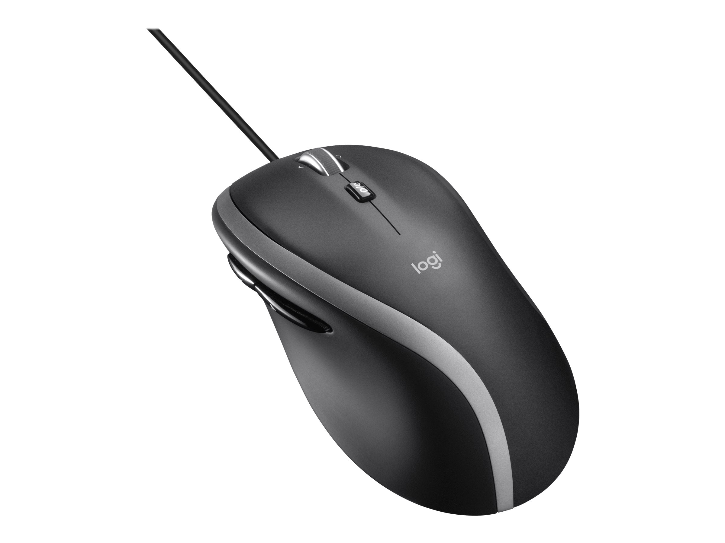 Logitech M500s Advanced Corded Mouse - Mouse - optical - 7 buttons - wired