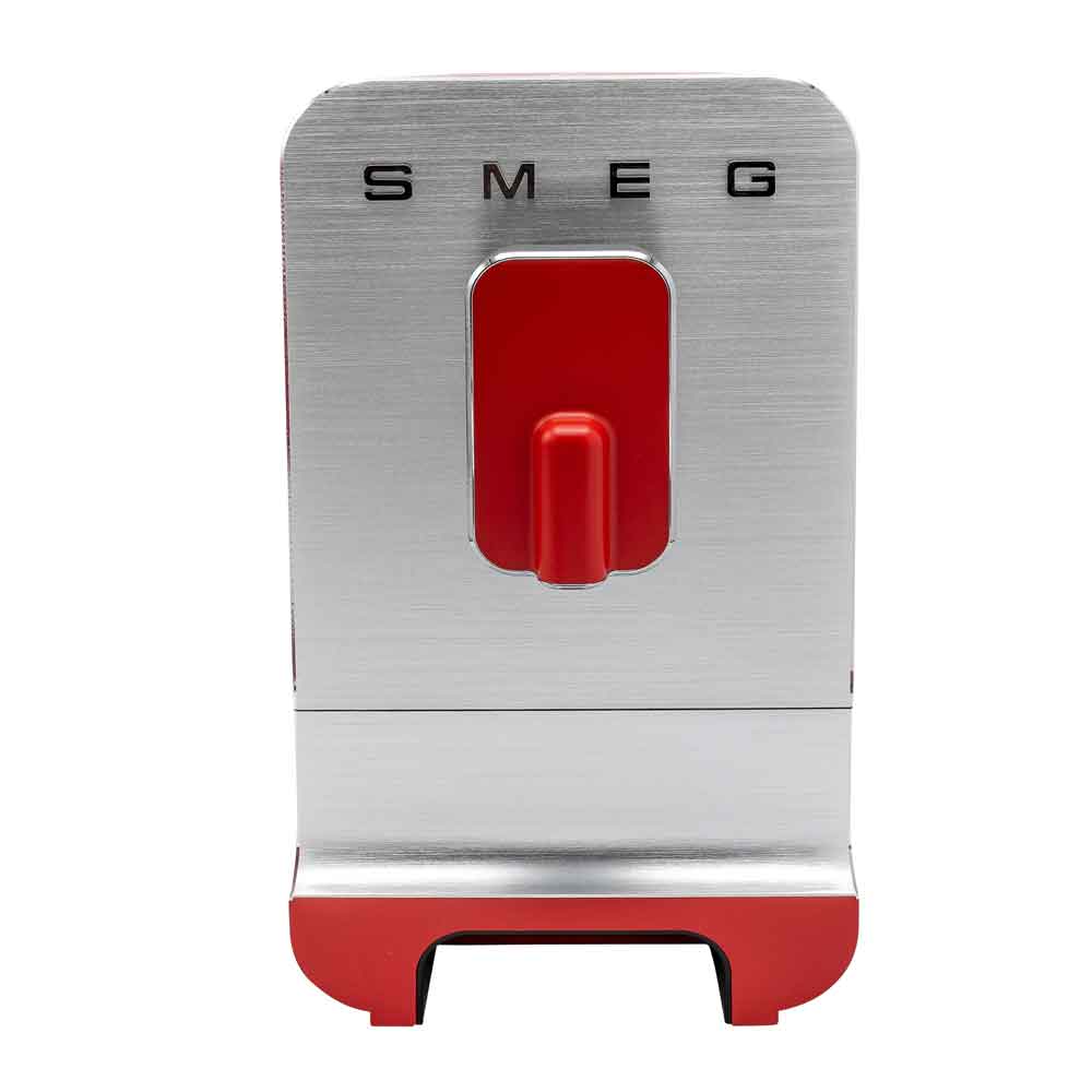 Smeg BCC01RDMEU Kompakte Kaffeevollautomat Matt Rot