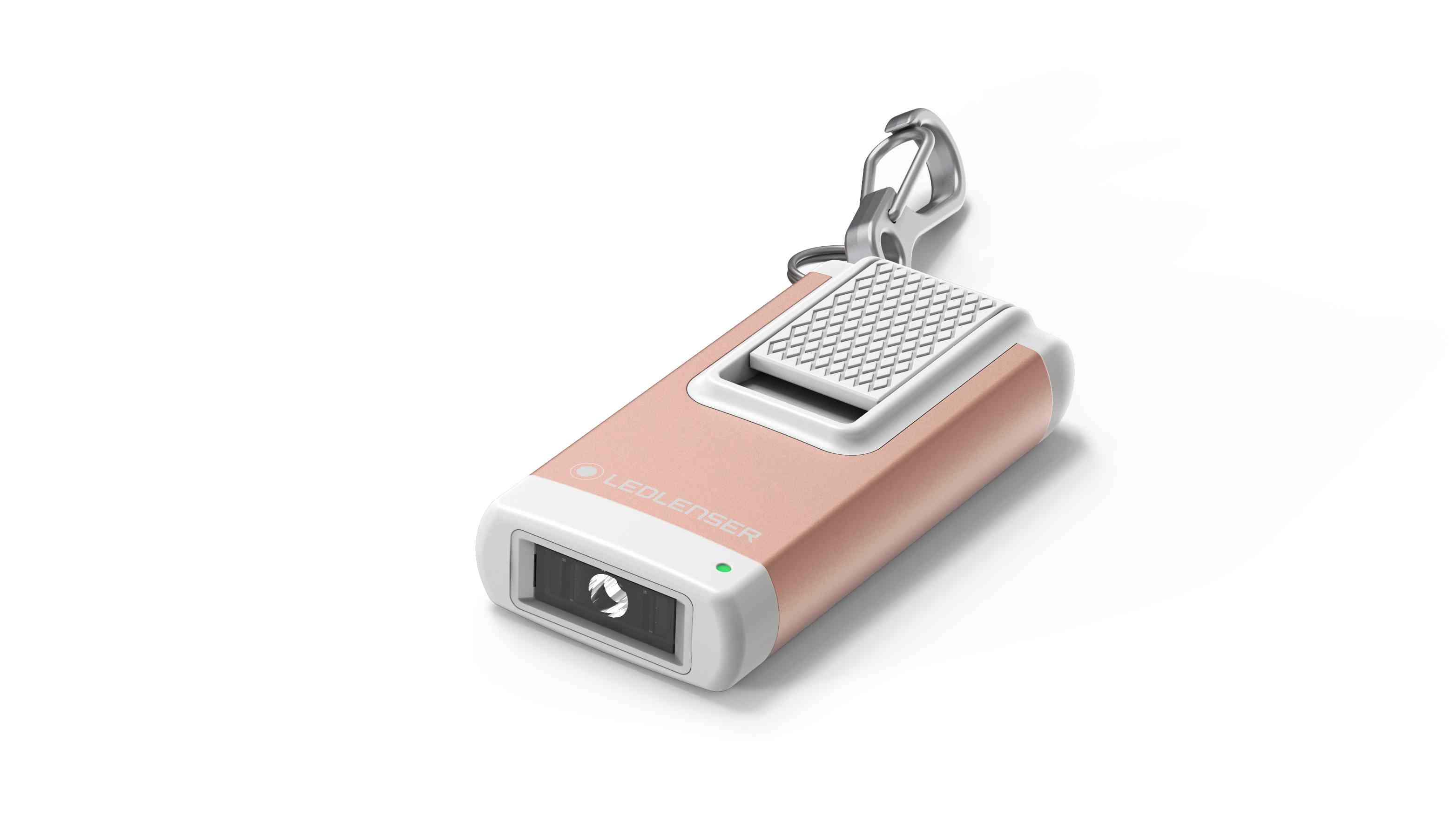 Ledlenser K4R.2 rechargeable mini flashlight rose gold