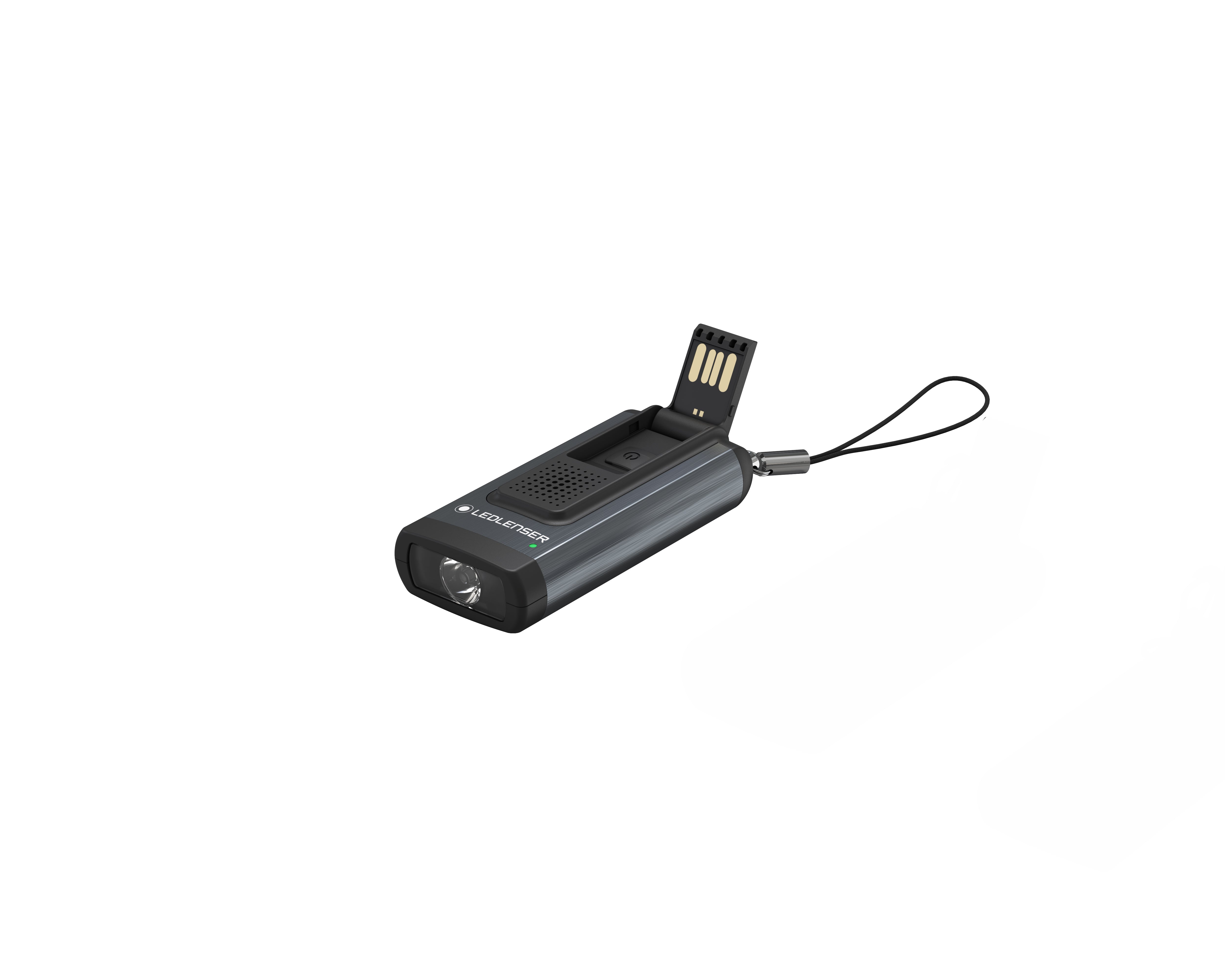 Ledlenser K6R Safety rechargeable mini flashlight grey-black