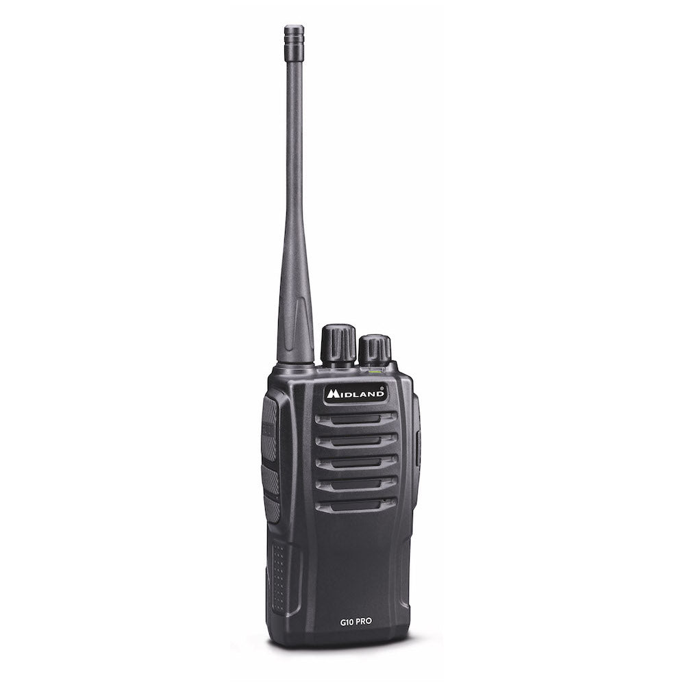 Midland G10 Pro PMR446 radio, single unit