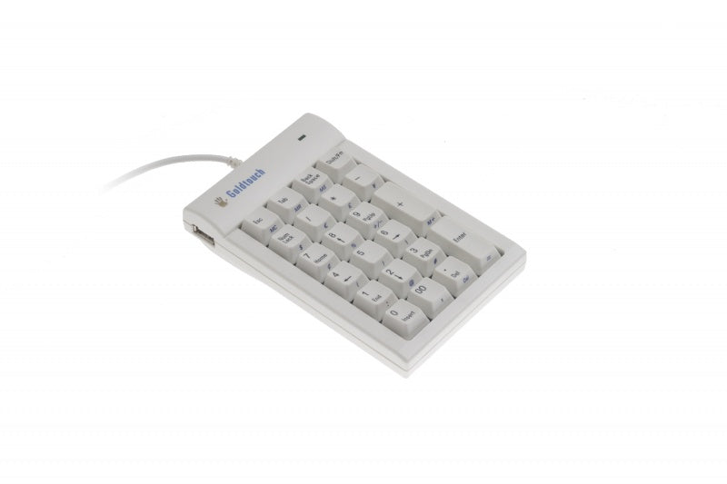 BakkerElkhuizen Goldtouch numeric keypad white USB