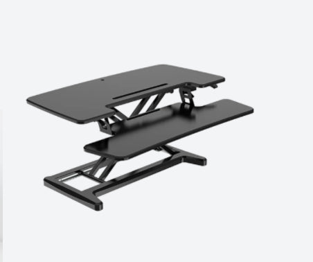 BakkerElkhuizen Adjustable sit-stand desk attachment 2 black
