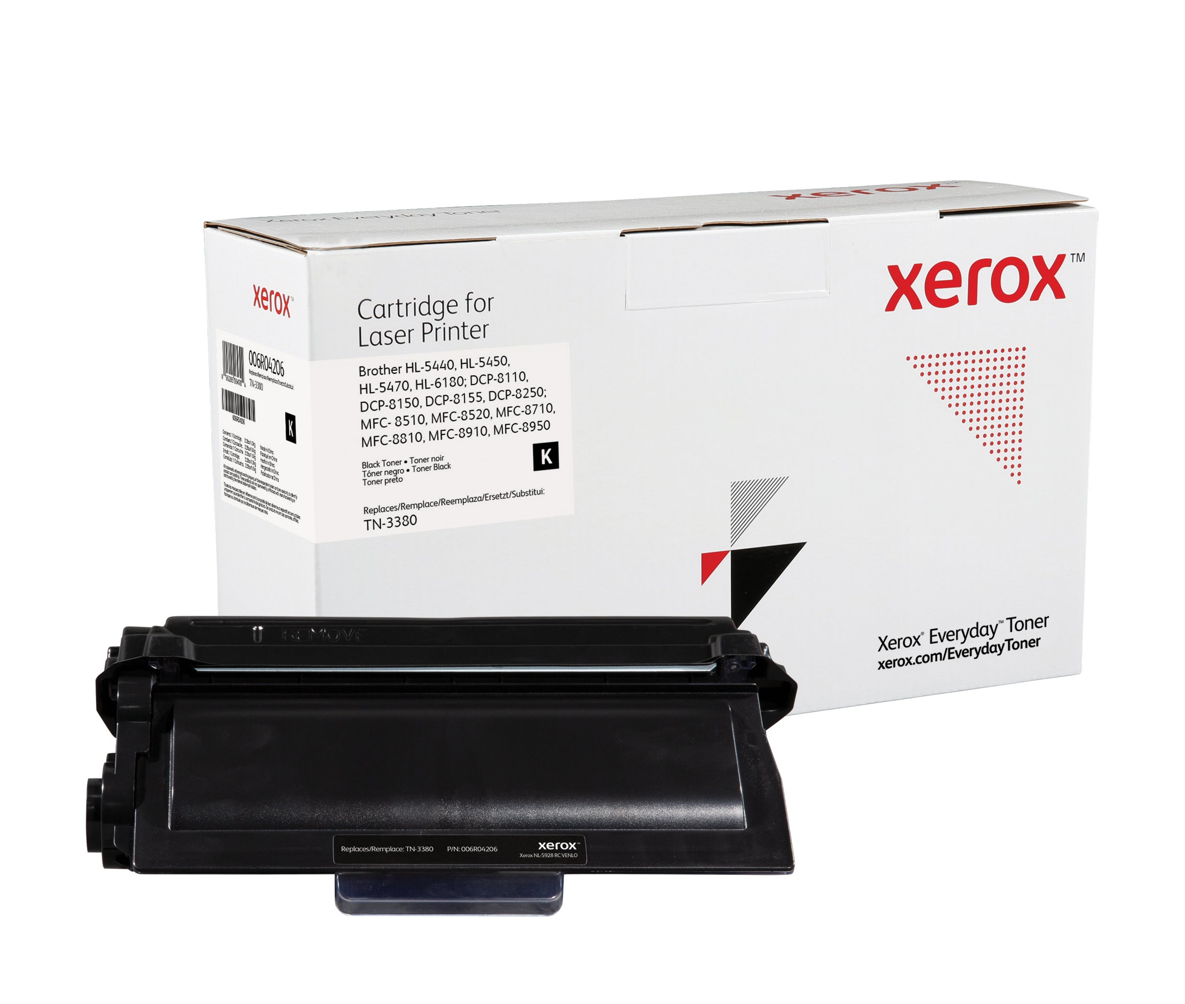 Xerox Everyday Toner in black for Brother TN-3380, 8000 pages
