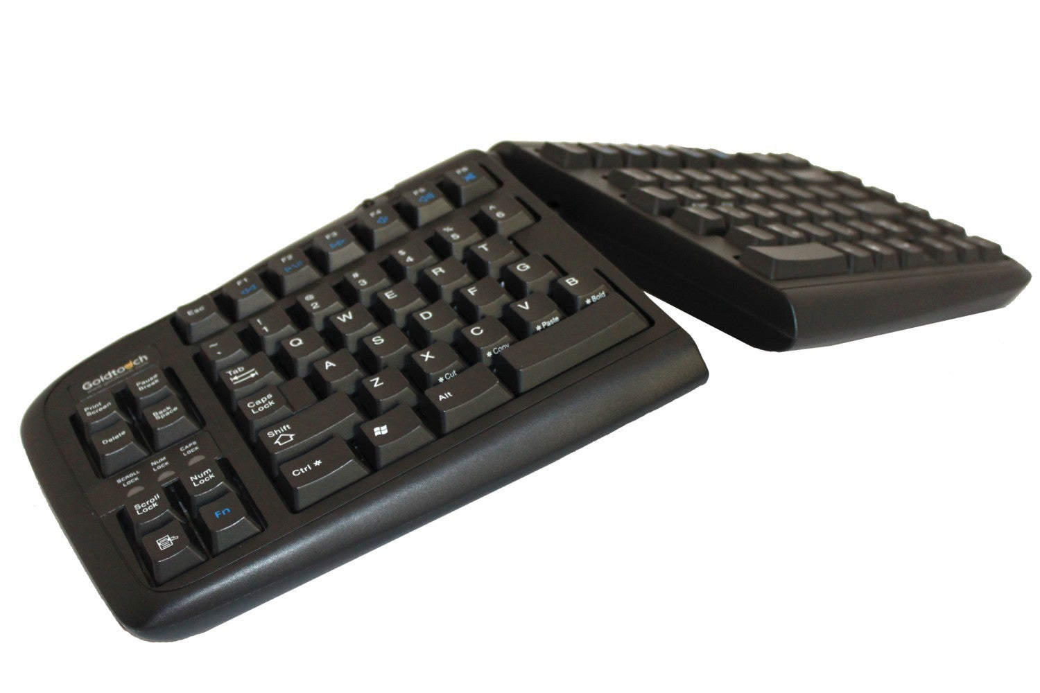 BakkerElkhuizen Goldtouch Adjustable Keyboard black USB/PS2 (FR)